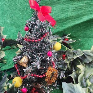 Vintage 80's Miniature Christmas Tree